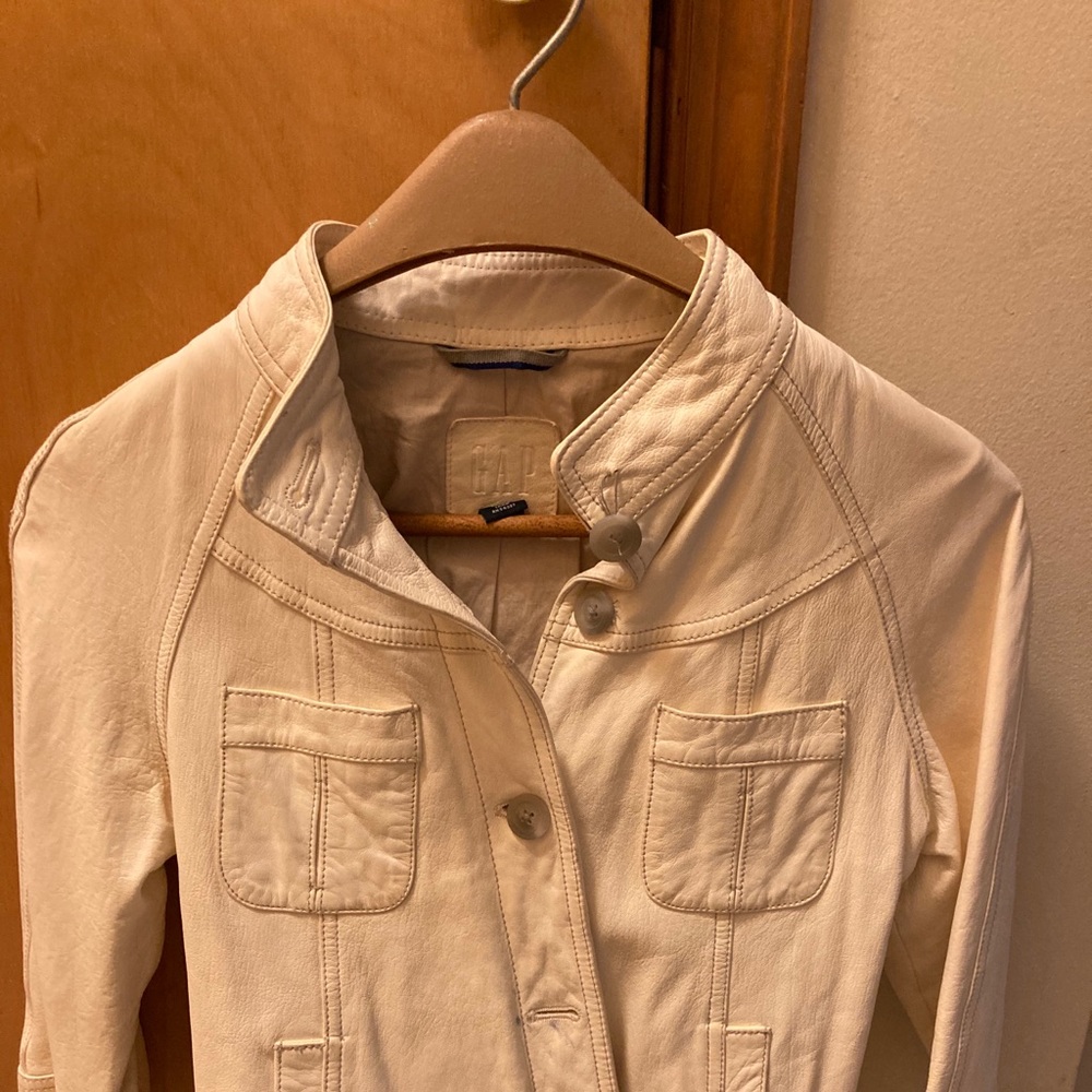 Gap Leather Jacket - image 1